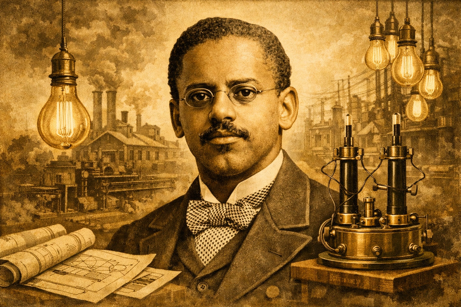 Lewis Latimer: The Man Who Lit the World — and Drafted the Future